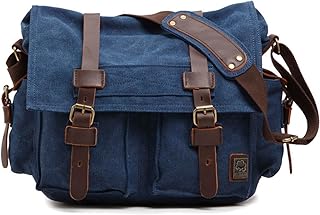 messenger bag blue