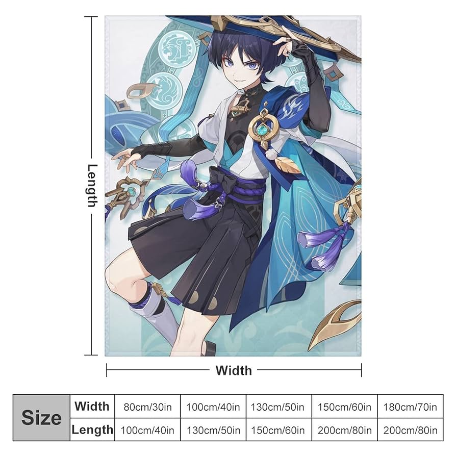 原神　ブランケット Amazon｜Wpunwen 原神 ブランケット 毛布 稲妻 放浪者 毛布