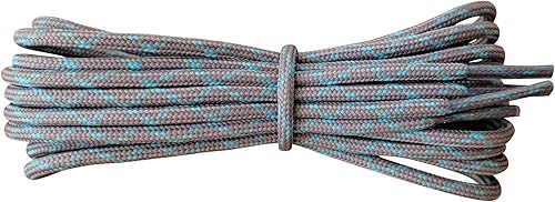 Fabmania Cordones fuertes redondos de 18 pulgadas para montañismo al aire libre, senderismo, senderismo hombres y mujeres, 1 par