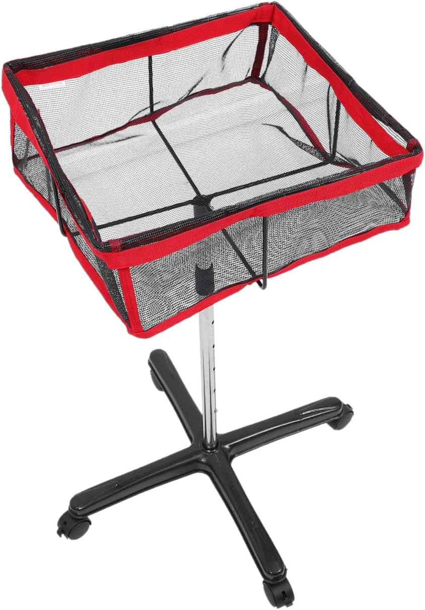 Portable Multi-Functional Table Tennis Ball Dispenser Adjustable Storage Net Ball Collector for Players Versatile Training Accessory