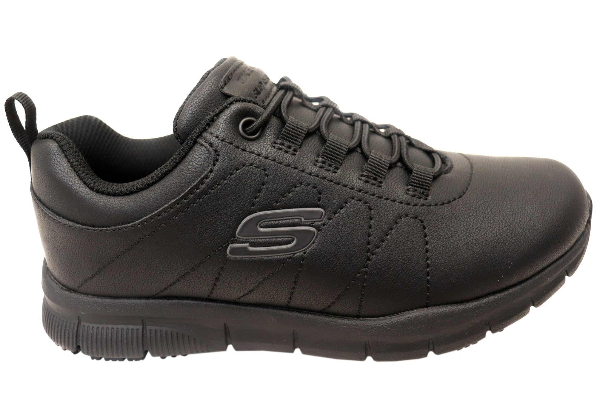 Skechers Damskie buty robocze Nampa - Beja Work Sneaker, Czarny, 39 EU