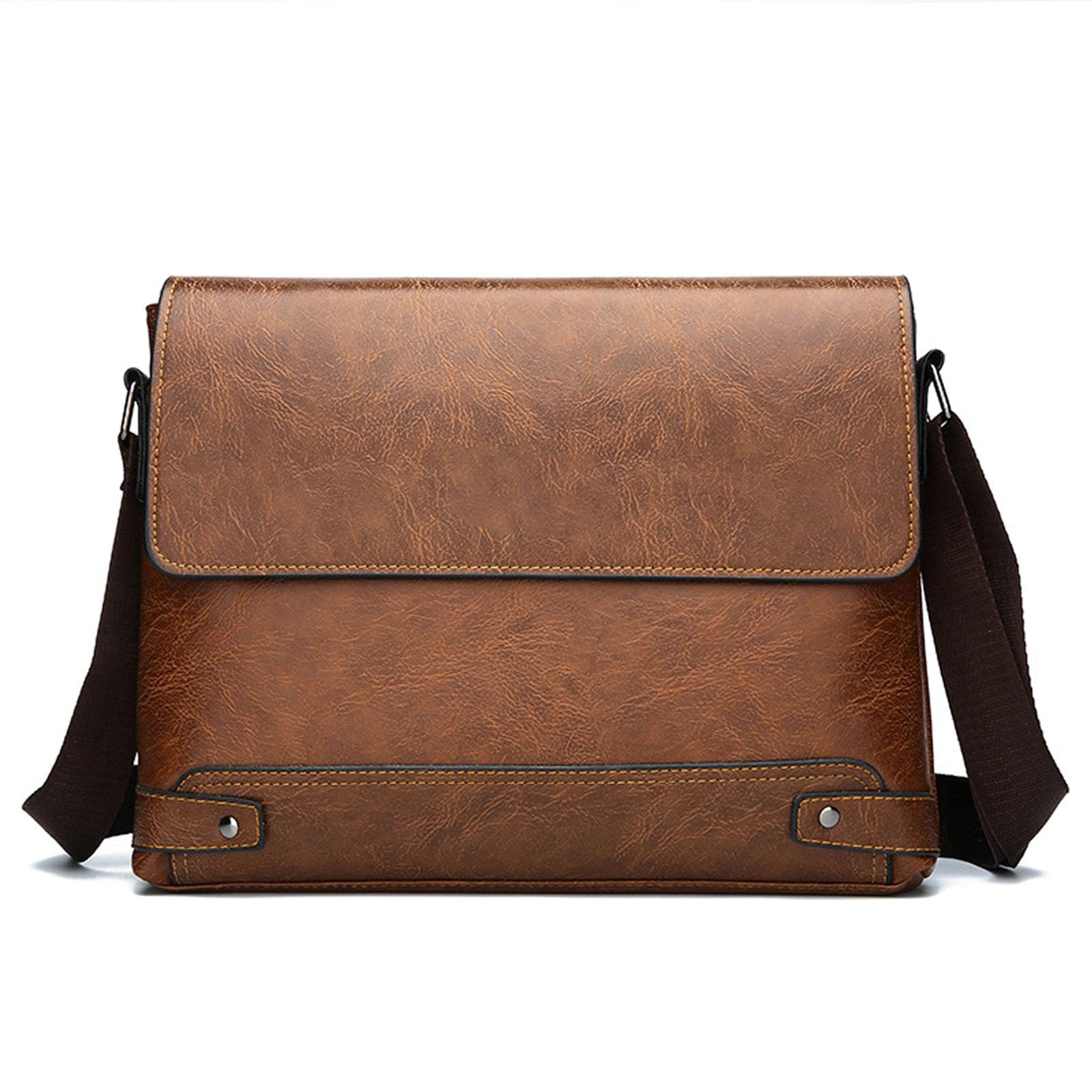 13 IN Messenger Shoulder Bags for Mens Crossbody Handbags Man Purse Waterproof for Office Business