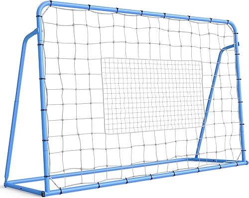 Miniatura 7 de GarveeLife 4&6 x 4&5 Ft Adjustable Sport Rebounder Net for Soccer, Baseball, Volleyball and Softball, for Passing, Throwing, and Ball Control,