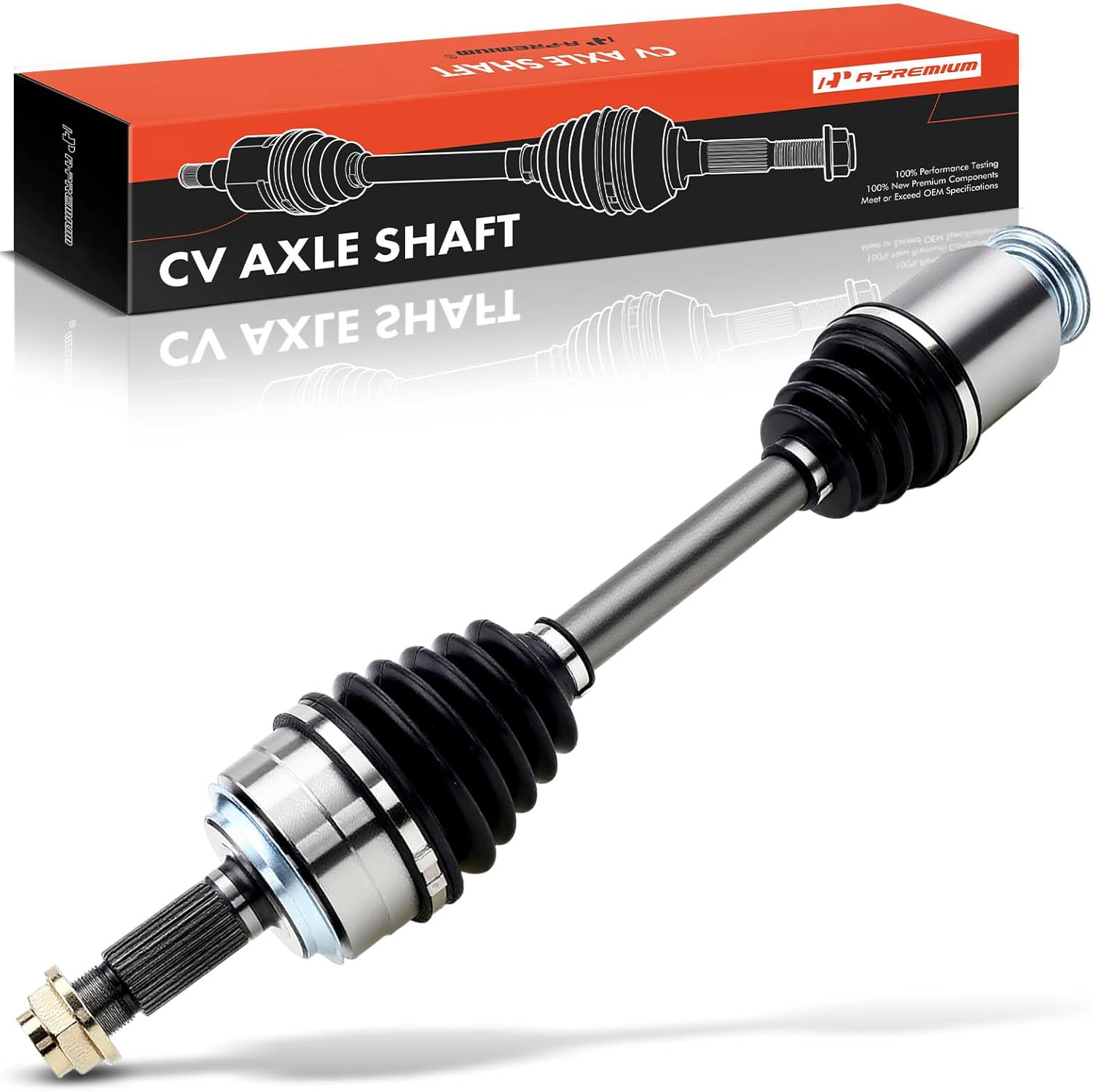 A-Premium CV Axle Shaft Assembly Compatible with Honda CR-V 2007-2014 L4 2.4L, Front Right Passenger Side, Replace# 44305SWA900, 44305SWA901