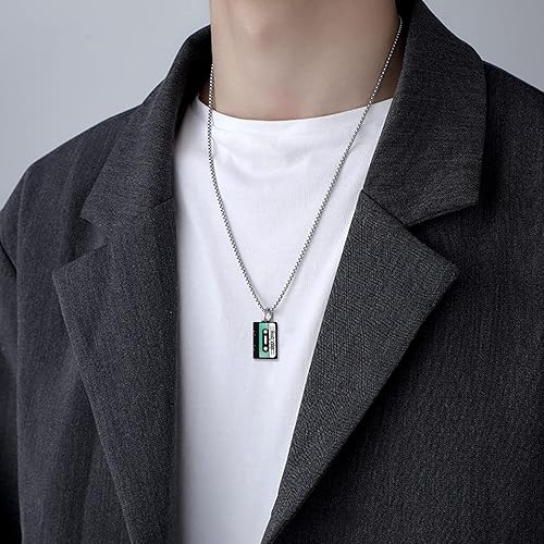 Miniatura 6 de Honbay 16 dijes de música de aleación, divertidos dijes de cinta de casete, colgantes retro para aretes, pulseras, collares, joyería (4 colores)