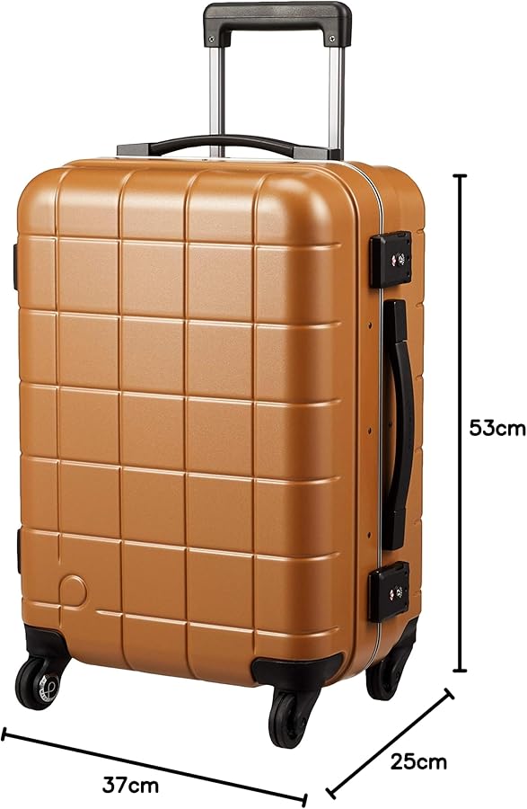 Amazon | [プロテカ] スーツケース 日本製 チェッカーフレーム