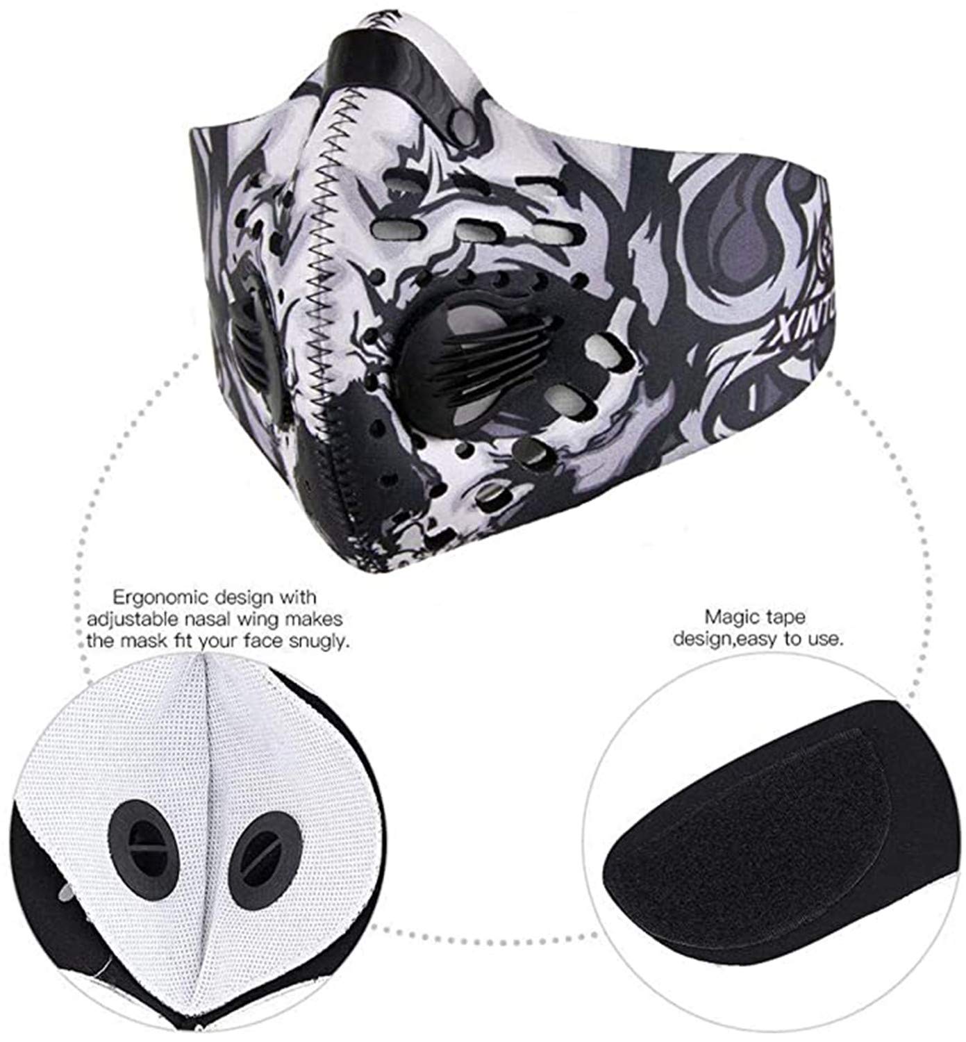 Outdoor Sports Cycling Half Face Dust Mask