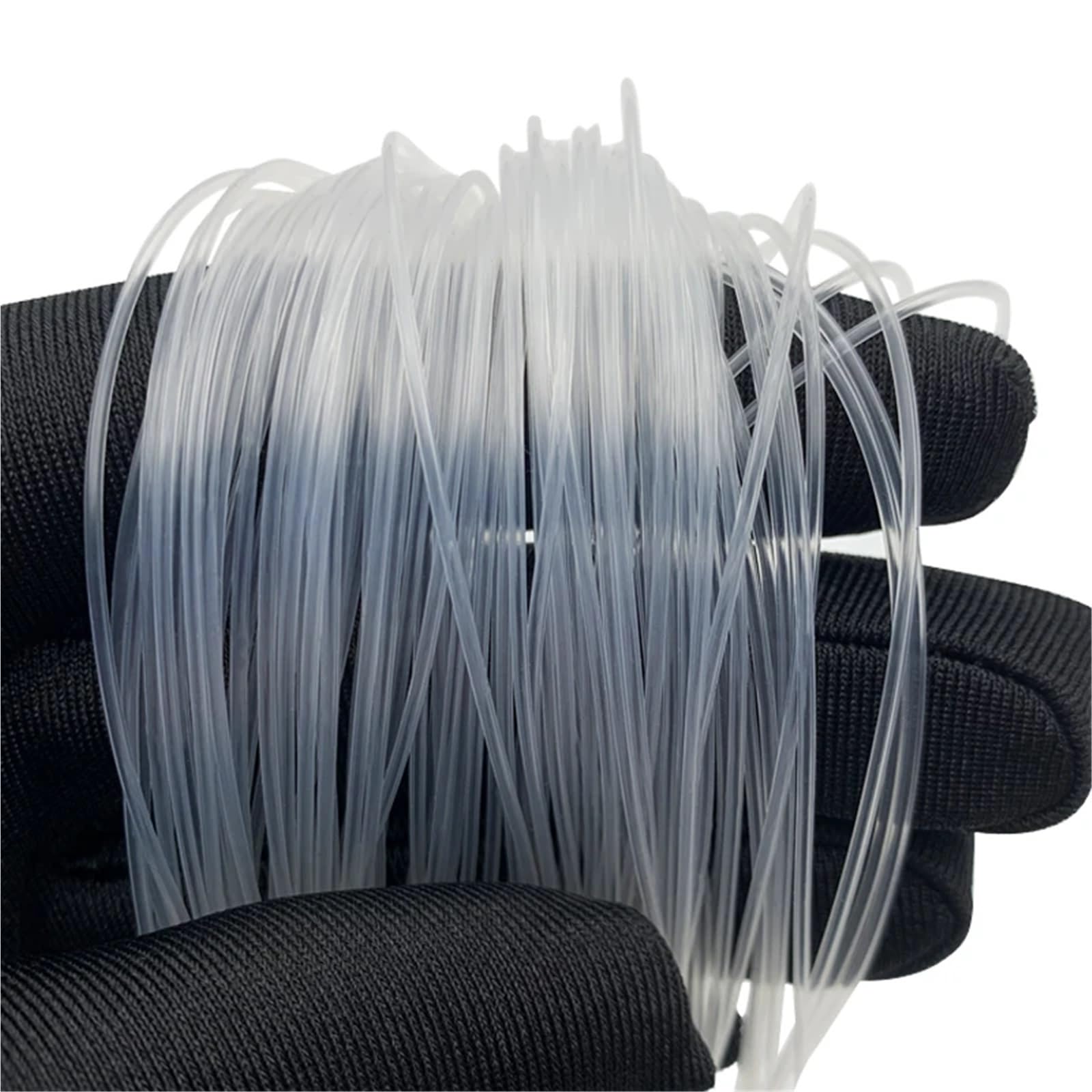 Tubo Per Laghetto Tubo in silicone trasparente 5/10M | Tubo flessibile in gomma for acquario, tubo flessibile da giardino 0,3/0,5/0,8/1-4mm(10 METER_ID 1MM OD 5MM)