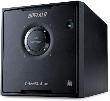 BUFFALO DriveStation Quad 4-Bay 16TB (4x4TB) TAA Desktop External Hard Drive USB 3.2