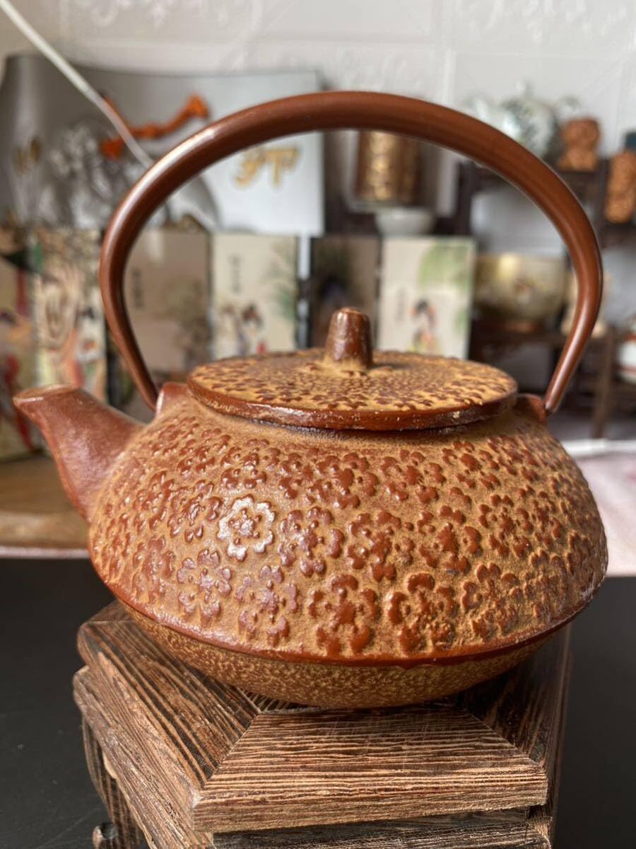 Amazon | 鉄瓶 急須 南部鉄器 茶道具 茶器 金属工芸 鉄器 アンティーク  