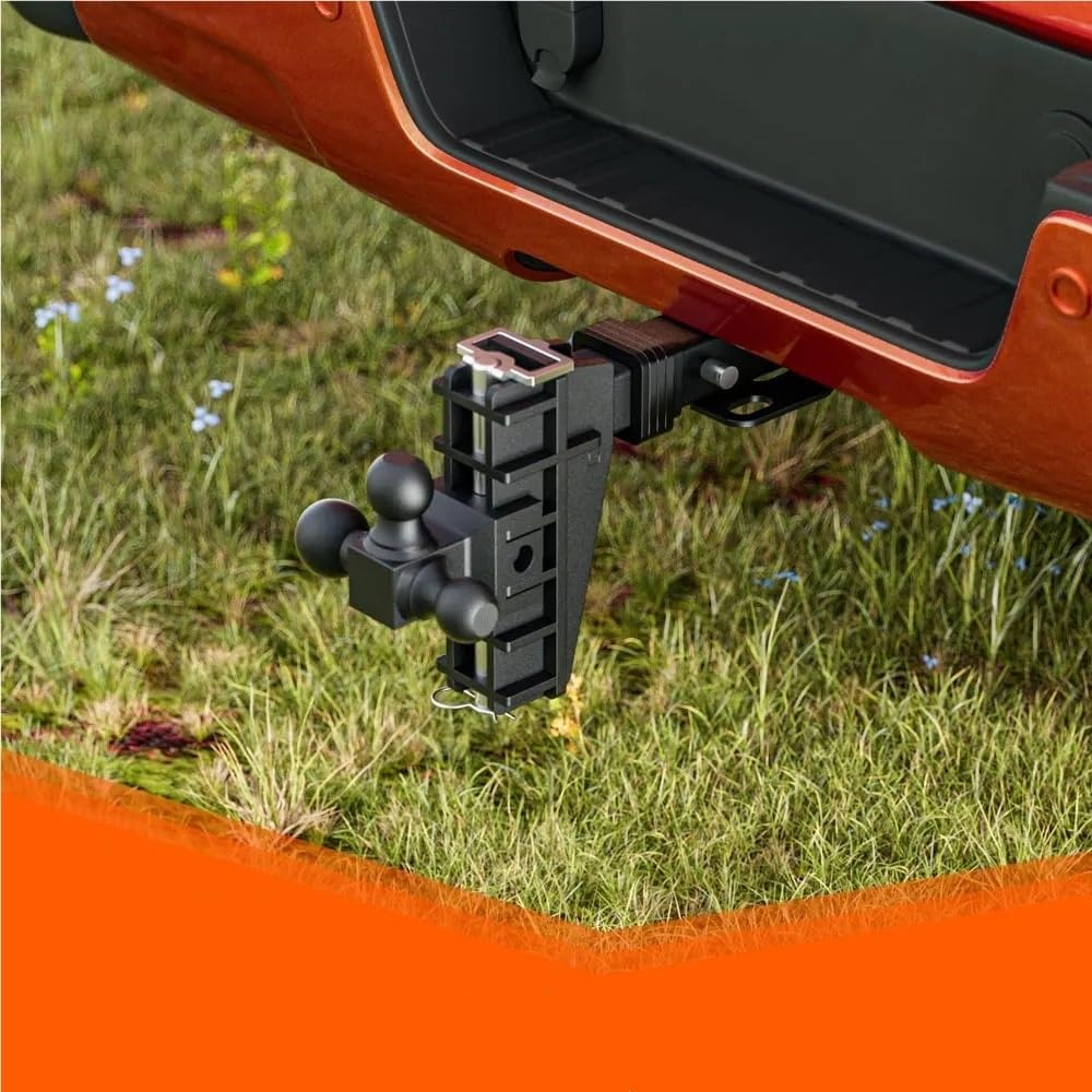 OUTMX Hook Hitch Trailer Hitch Drop 2in Tow Ball Mount in Trailer Parts