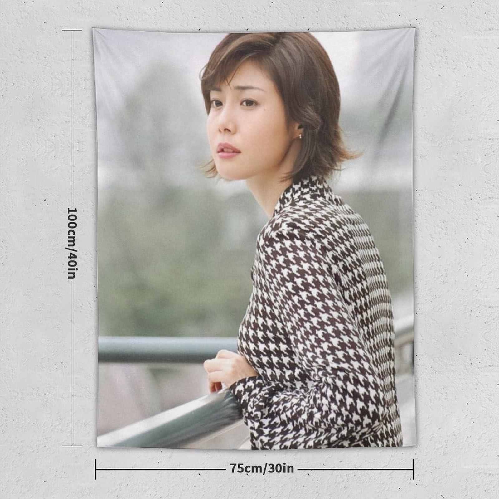 Amazon.co.jp: タペストリー 松嶋菜々子 ポスター 大判 壁飾り 壁掛け