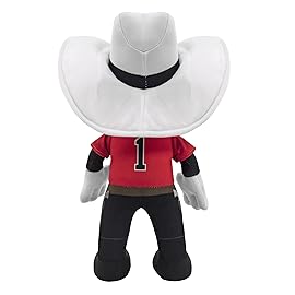 Bleacher Creatures Texas Tech Red Raiders Raider Red 10 Mascot Plush Figures - A Mascot for Play or Display