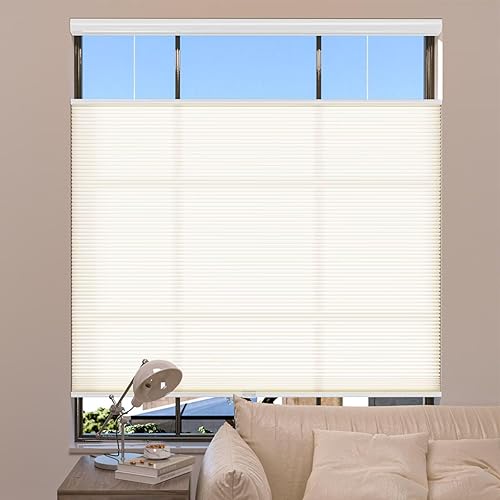 MYshade CEL49BG72F - Persianas sin cordones con filtro de luz, persianas y persianas para ventanas celulares, persianas y persianas de ventana, MYshade CEL49BG72F - Persianas sin cordones con filtro de luz, persianas y persianas para ventanas celulares, persianas y persianas de ventana,