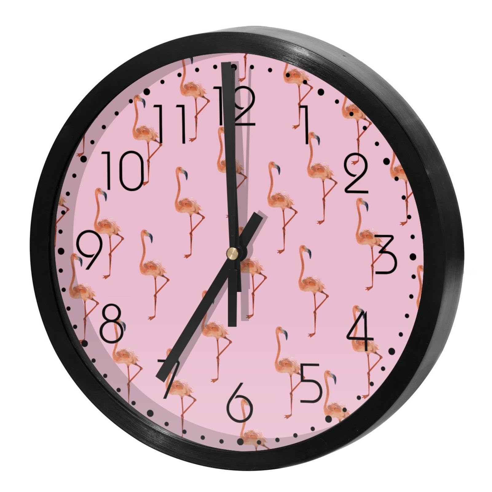 Horloge murale sans tic-tac à piles pour chambre et bureau sans bruit