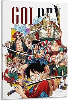 Amazon Co Jp ワンピース日本のアニメ壁紙ルフィロジャーキャラクターhdポスター壁画キャンバスアートポスターと壁アート写真プリント現代家族の寝室の装飾ポスターフレームスタイル12x18インチ 30x45cm ホーム キッチン