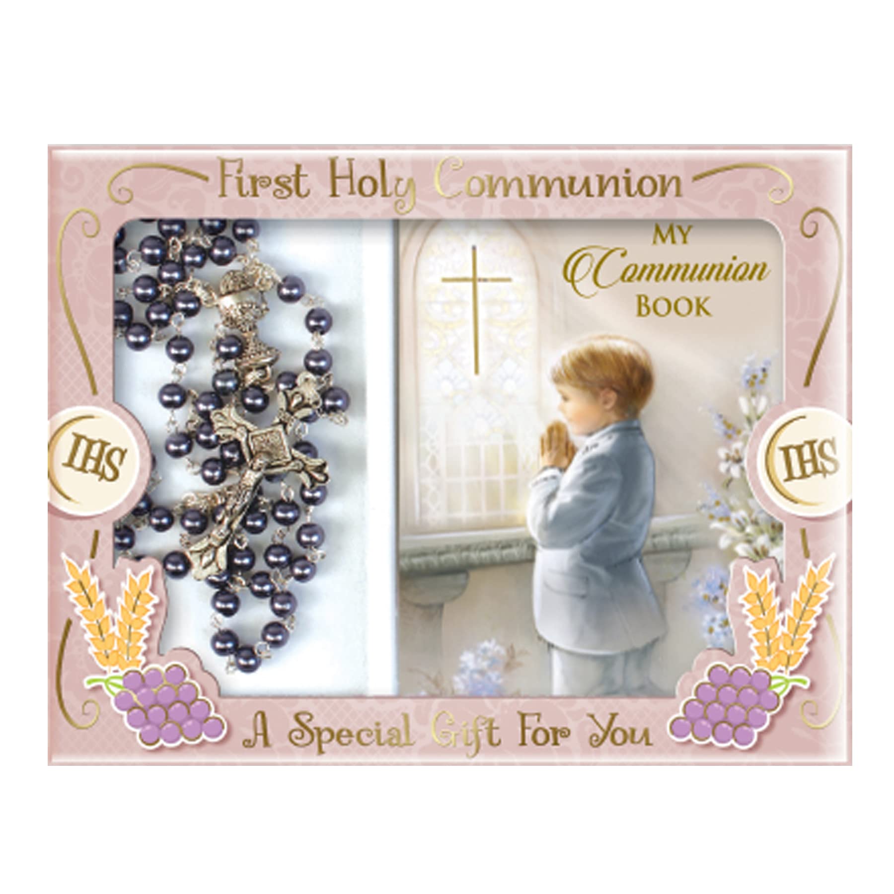 Widdle Gifts First Holy Communion Gift Set Prayer Book and Rosary - Boy 0448 - Image 3