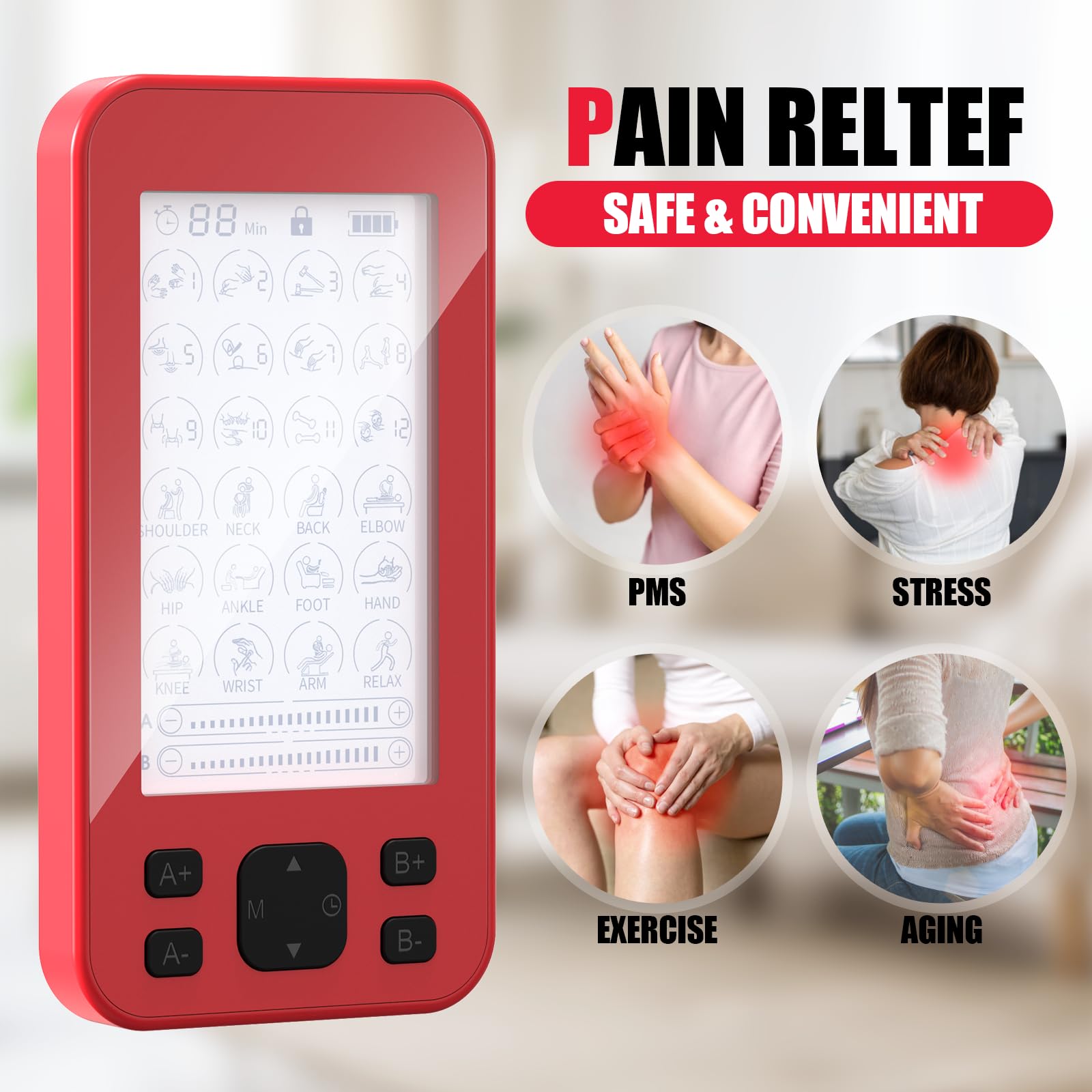 TENS Unit Muscle Stimulator - Pain Relief -2