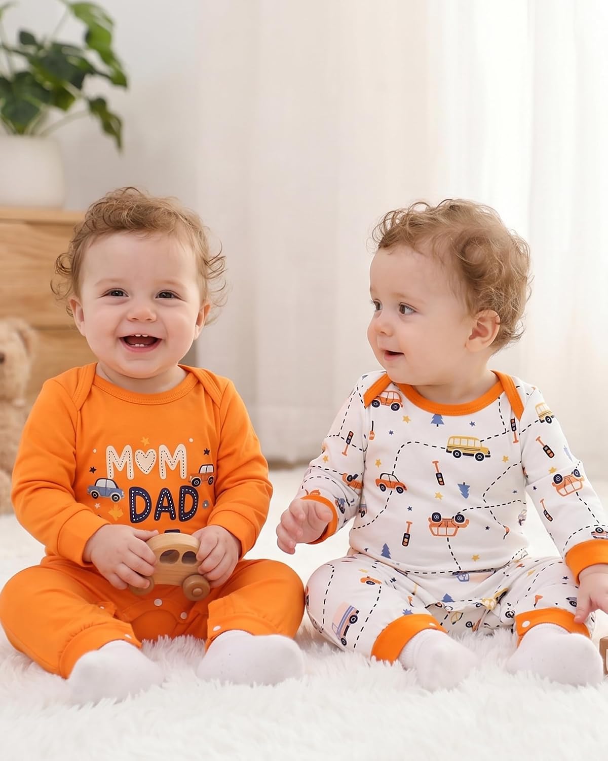 NZRVAWS Newborn Baby Boy Clothes Infant Romper 2-Pack outfit Cute Pattern Essential Short Sleeve Summer Spring Clothing 0-24M image 5