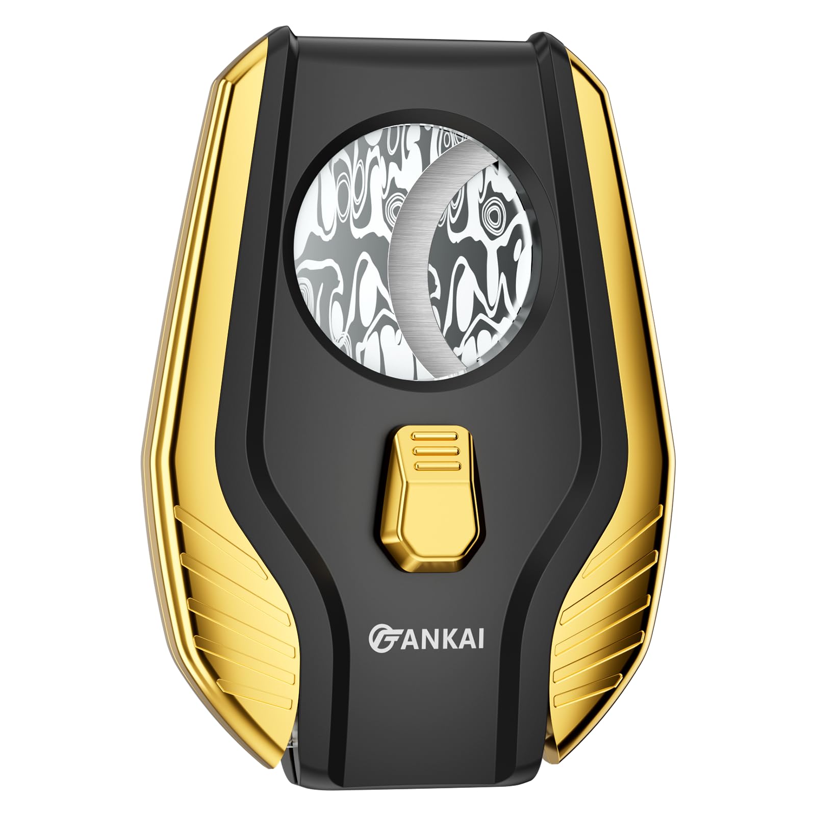 Cigar Cutter, Precision Double Guillotine Cigar Snipper, Stainless Steel Blades, with Secure-Lock, up to 62 Ring Gauge Cigar Clipper