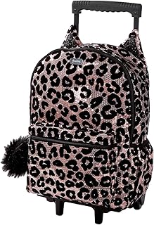 justice mermaid rolling backpack