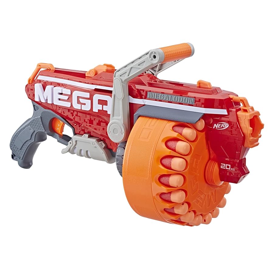 ナーフ メガロドン Hasbro Megalodon Nerf N-Strike Mega Toy Blaster avec 20
