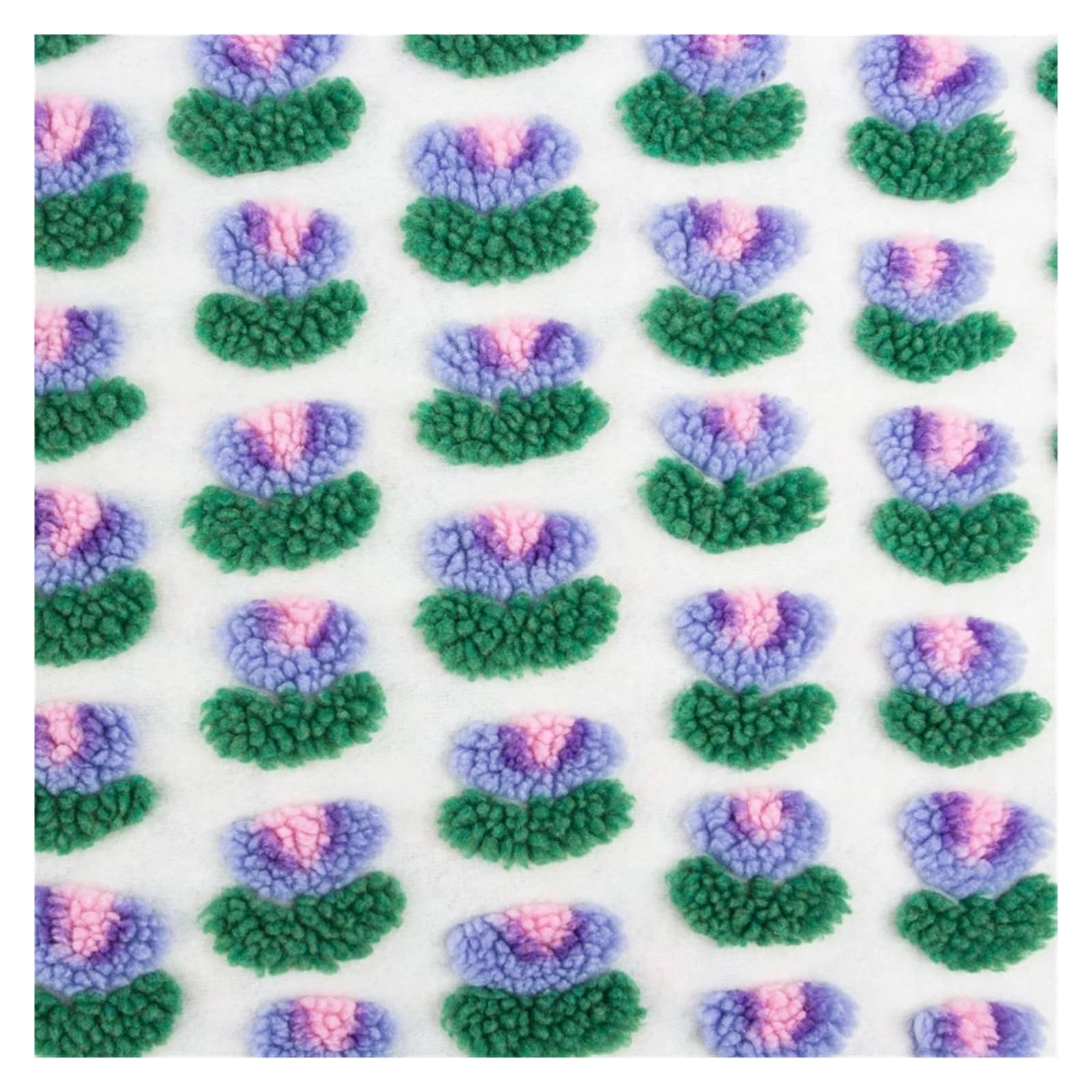 Tejido de forro polar de punto Tela de felpa lana jacquard, mantas, fundas almohada, cojines y otras telas bricolaje