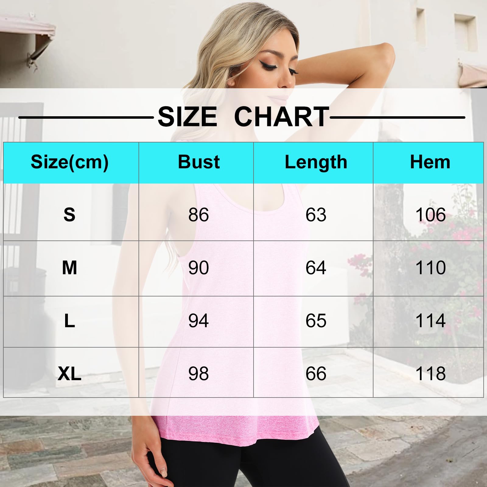 Superora Tank topy damskie, sportowe, joga, racerback, fitness, bieganie, trening bez rękawów, koszulka