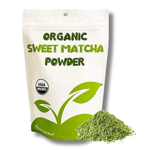 Cherie Sweet Heart - Té verde matcha orgánico en polvo mezcla estilo café 16 onzas el embalaje puede variar disponible en Yaxa Colombia