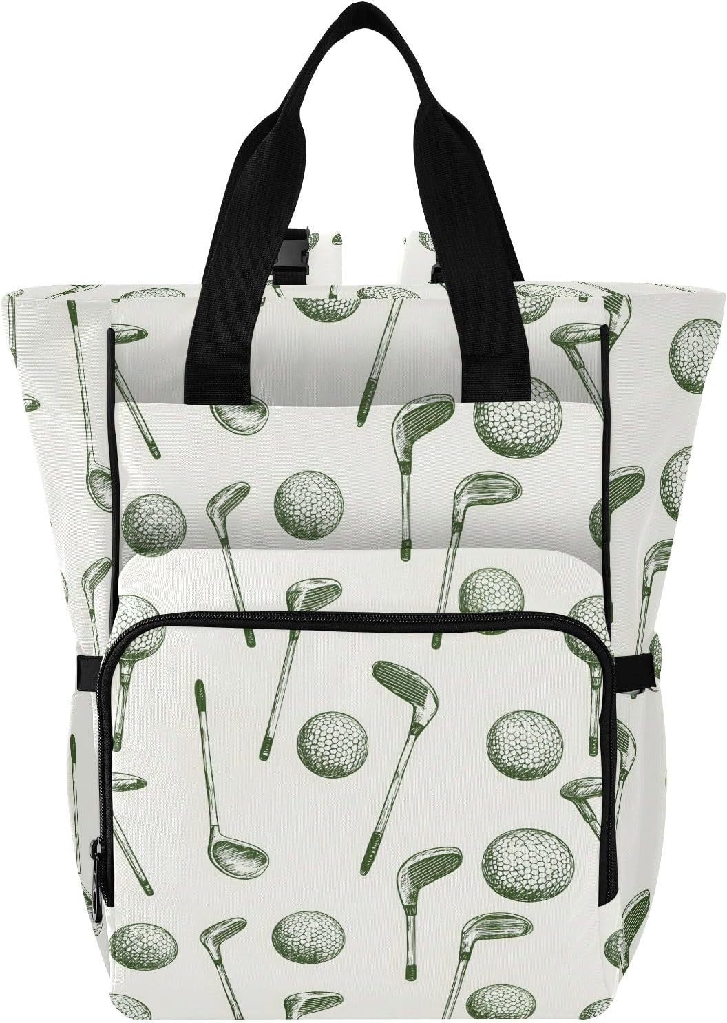 Diaper Bag Backpack Tote Multifunction Baby Nappy Changing Bags Golf Culb Large with Stroller Straps Travel