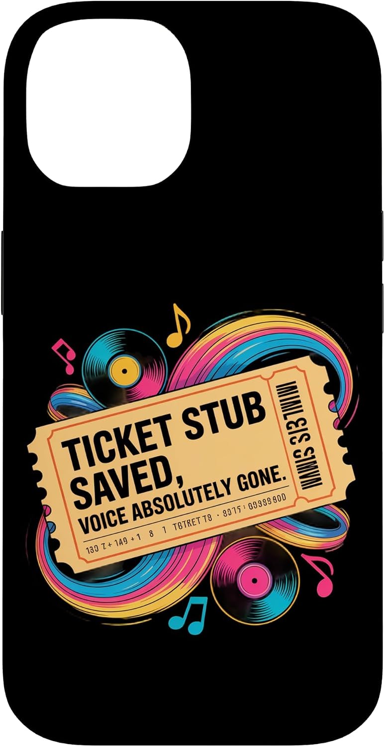 Ticket STUB Saved Voice Absolutely Gone Case for iPhone X/XS image 4