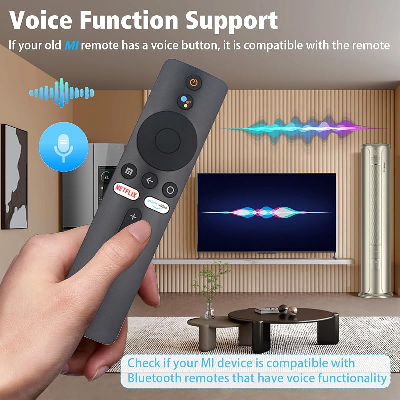 DaMohony Univerzális Távirányító Mi Smart TV Box-hoz Hangvezérléssel