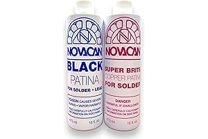 Patina Sets: Copper Black 16oz for Stained Glass