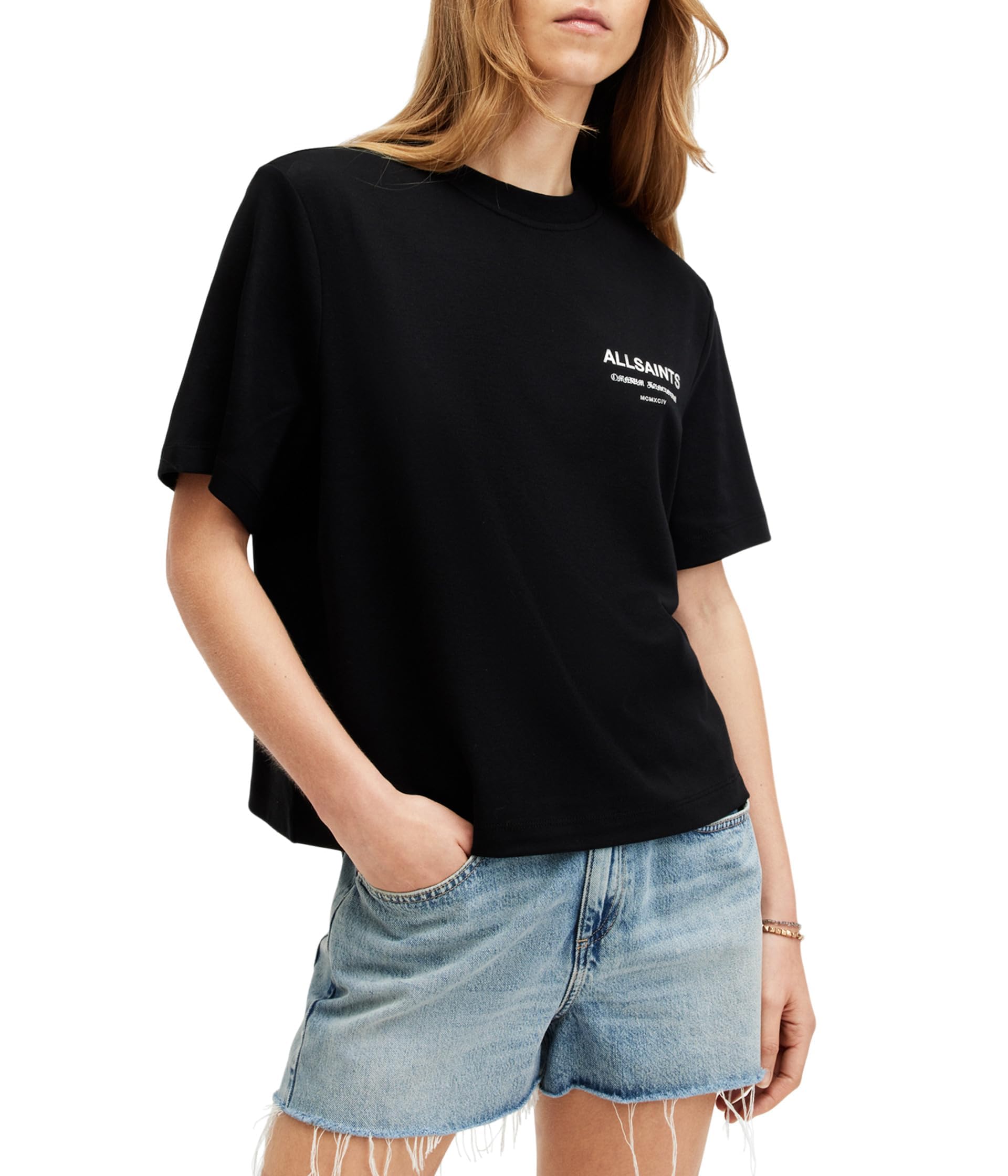 AllSaints Women's Omnium Lisa Tee