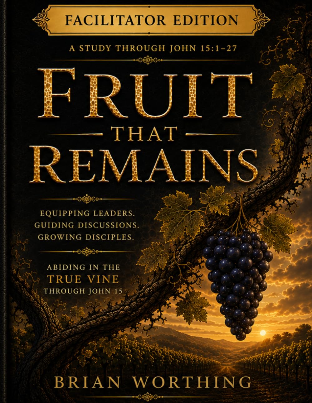 Fruit That Remains: Facilitator Edition and Answer Key, A Study Through John 15:1-27, Equipping Leaders, Guiding Discussions, Growing Disciples: Abiding In The Vine Through John 15