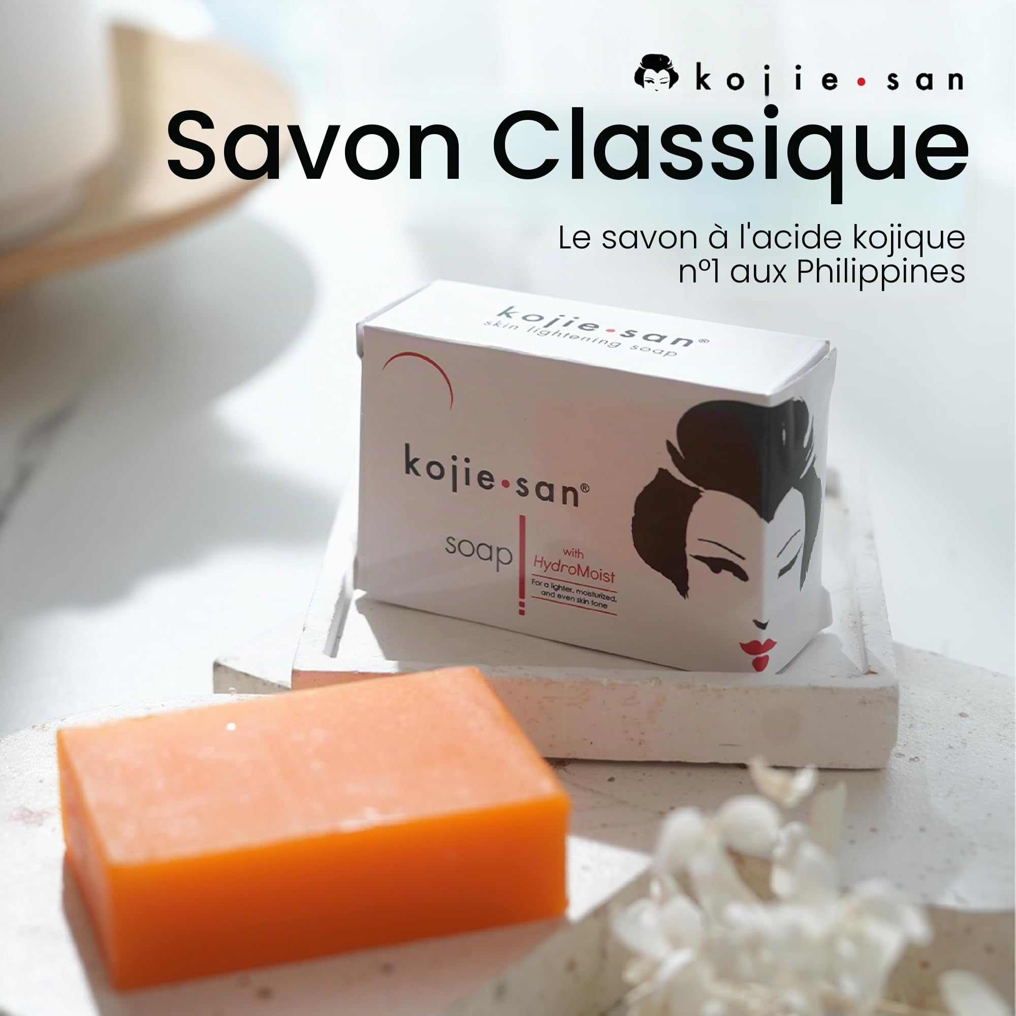 Kojie San Peau Éclairage Savon, 65 g (Lot de 3)
