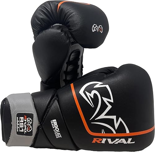 Miniatura 4 de RIVAL Guantes de boxeo RS1 Pro Sparring, Edición del 20° Aniversario, Sistema Dinámico de Cordones en Forma de X con una Pista de Cordones en Ángulo