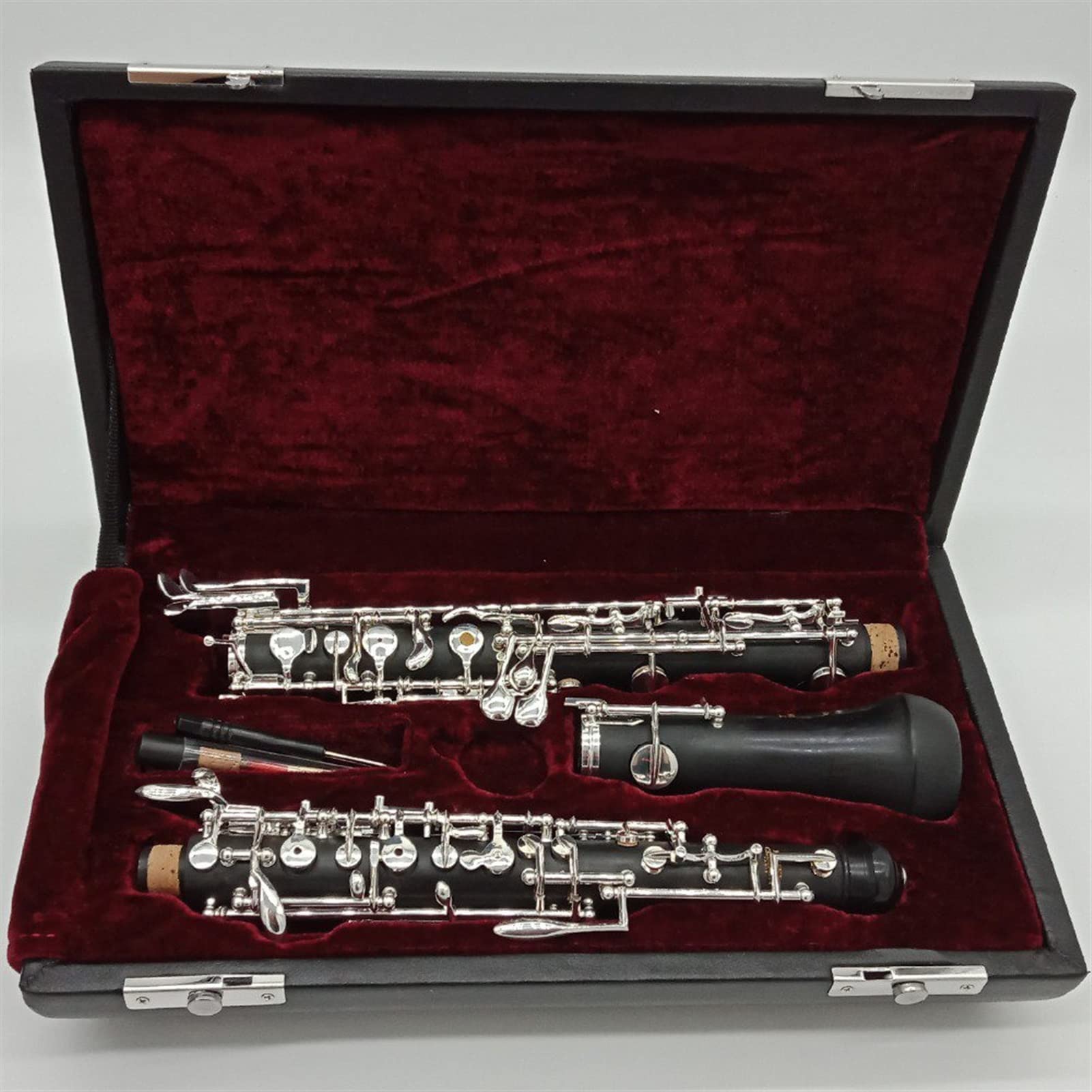 ZUZU Oboe Professional Bakelite Student Oboe C Key Musical Struments con Accessori per Anelli di Custodia Parti Oboe
