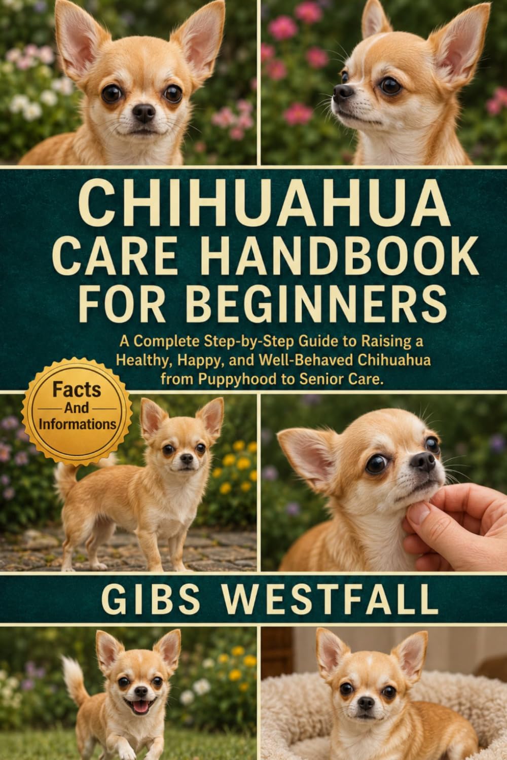 CHIHUAHUA CARE HANDBOOK FOR BEGINNERS: A Complete Step-by-Step Guide to Raising a Healthy, Happy, and Well-Behaved Chihuahua from Puppyhood to Senior Care.