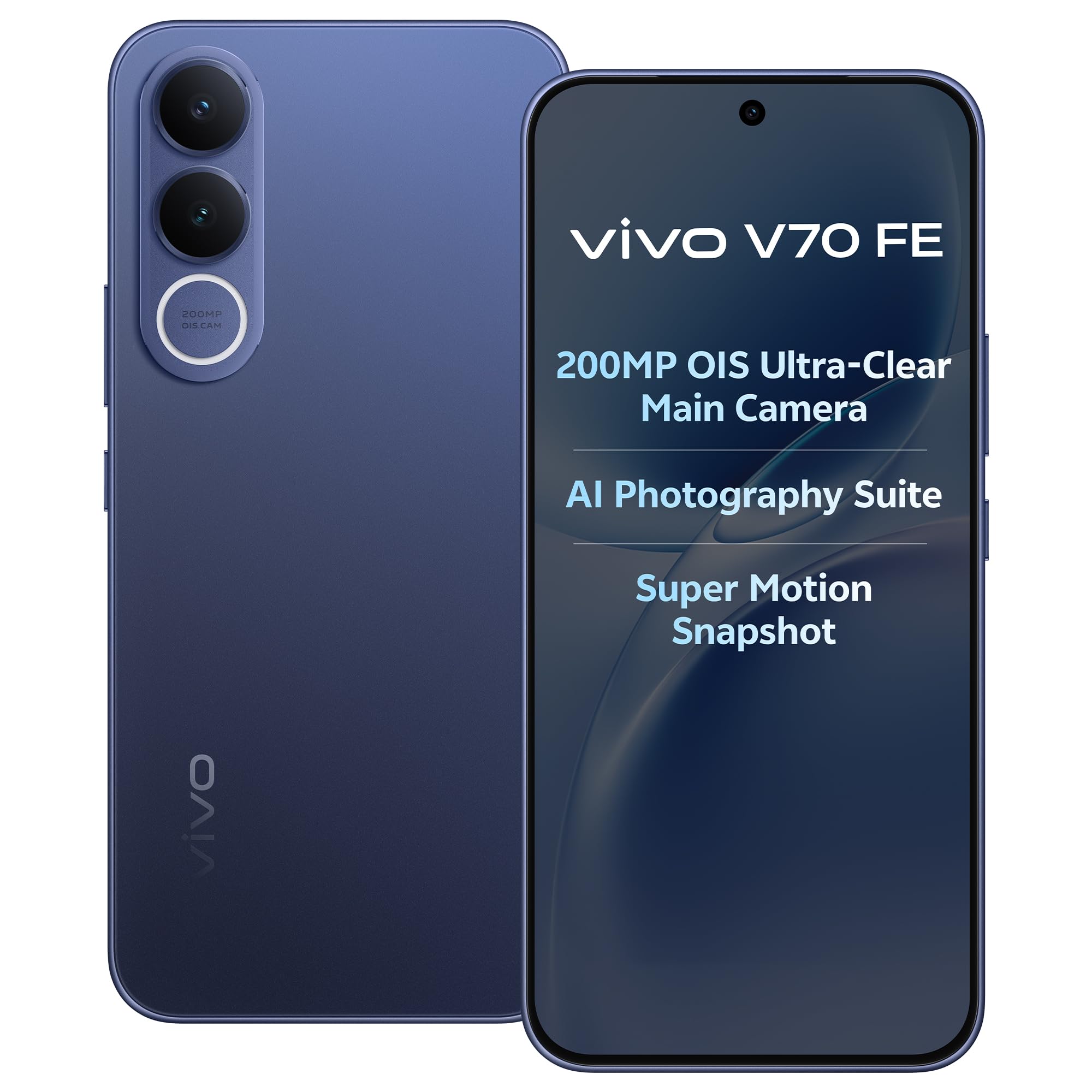 price history - vivo V70 FE 5G (Monsoon Blue, 8GB RAM, 256GB Storage) with No Cost EMI/Additional Exchange Offers