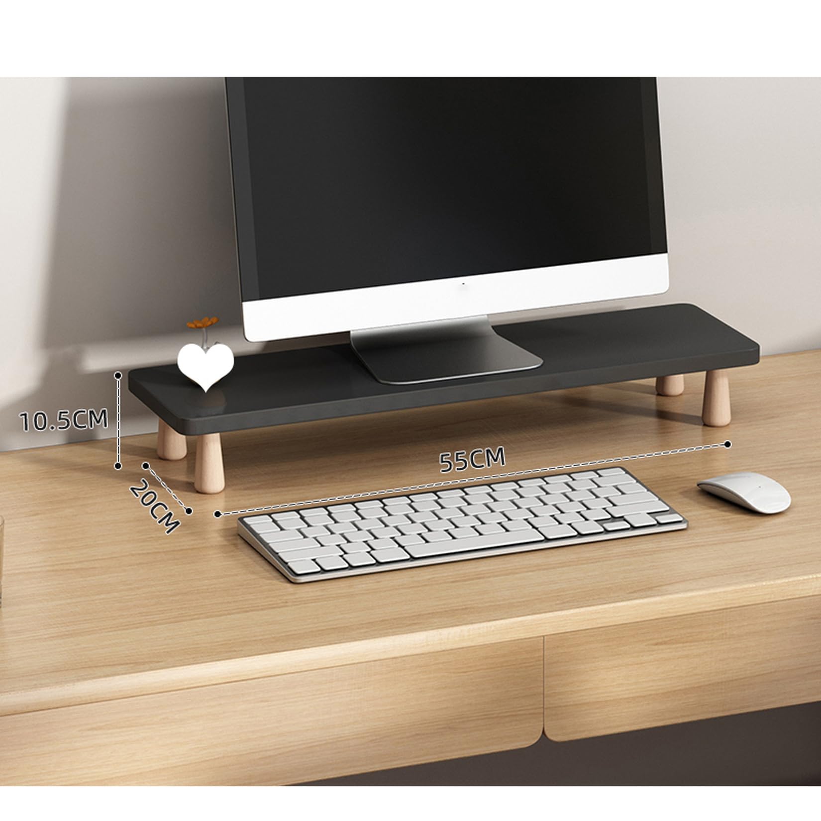 Amazon.co.jp: MJKQ9 モニター台 モニタースタンド 50*20cm