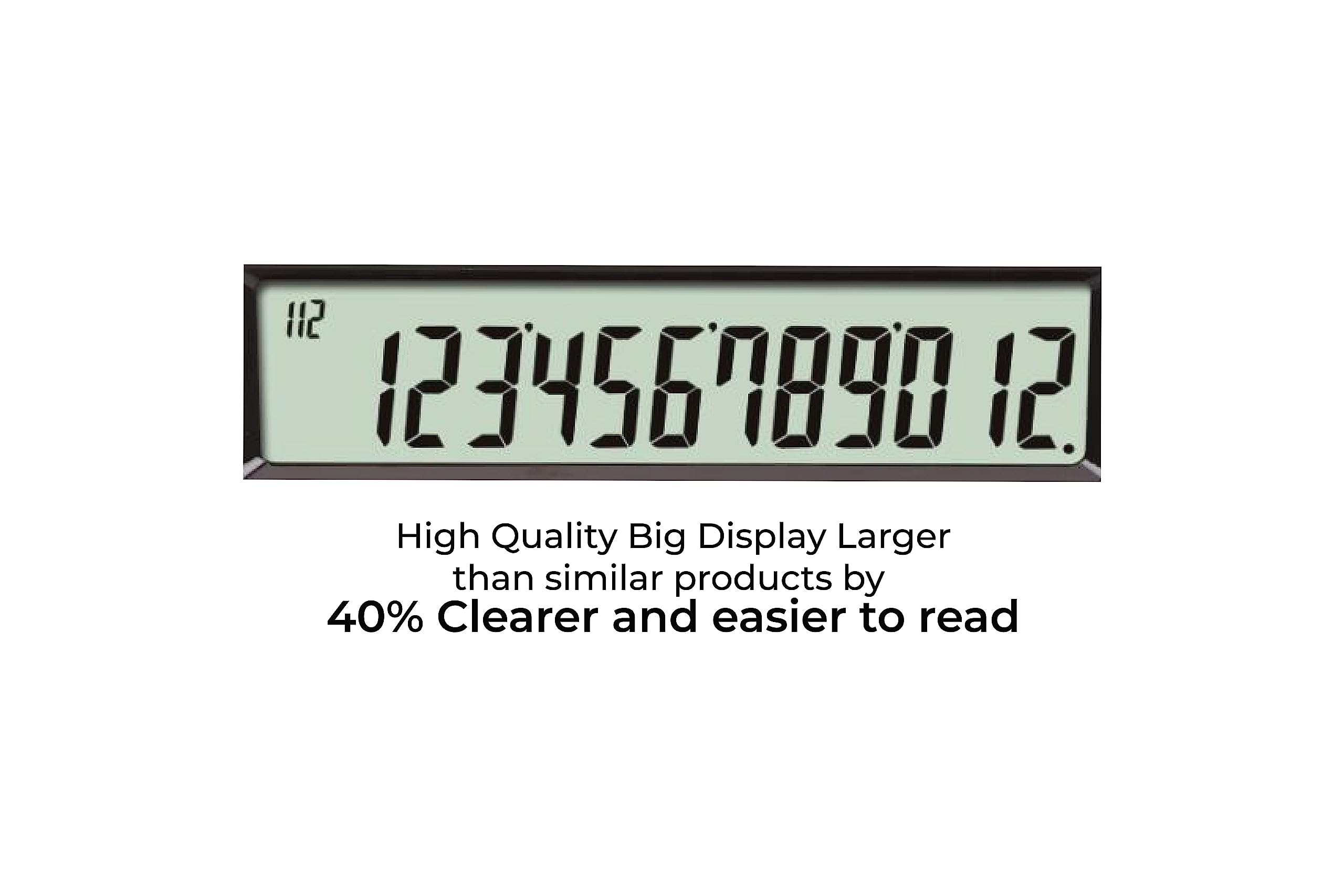 Jito 12 Digits JT-512 Blue Electronic Calculator with 18 months Warranty 4