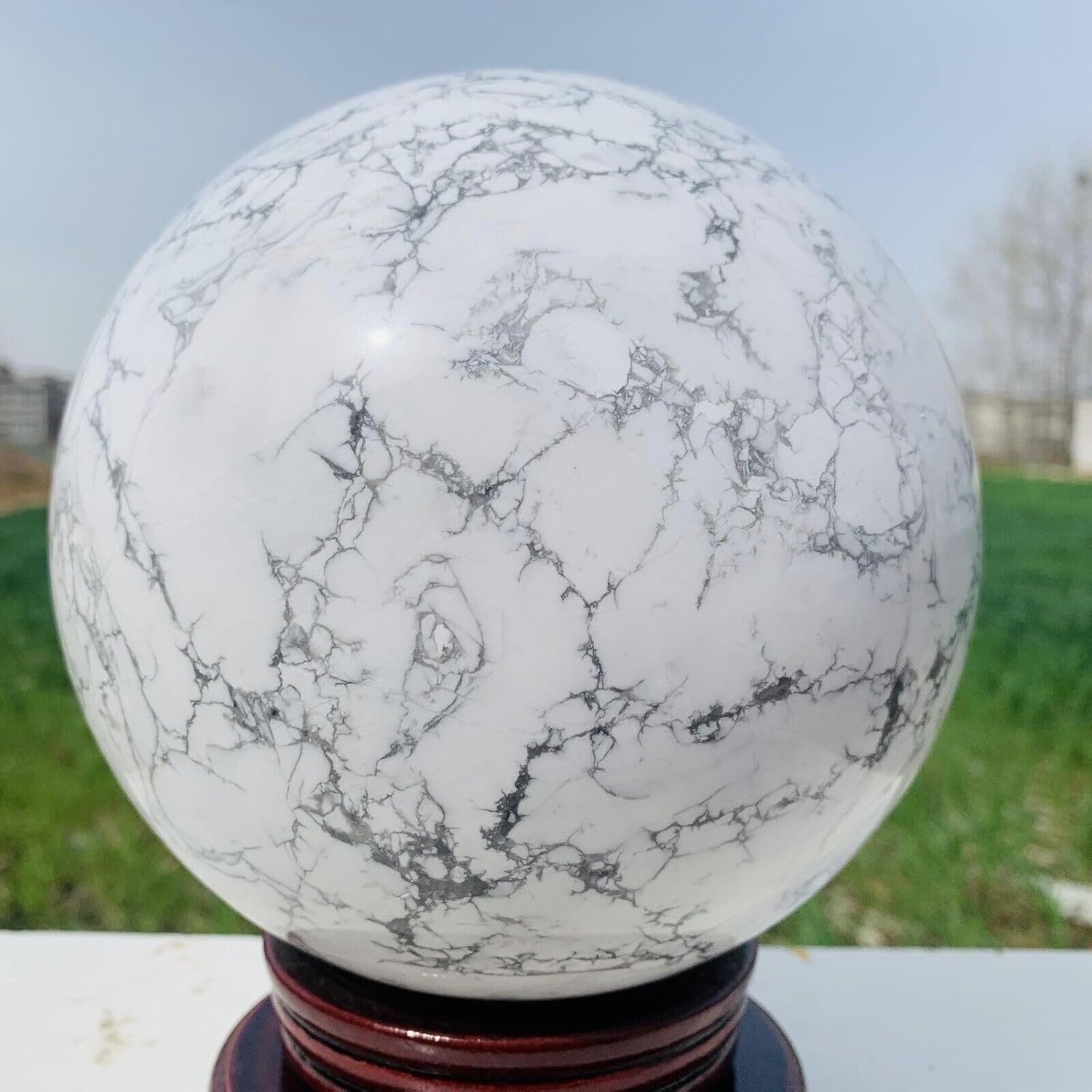 1pc 250-300g Sphere Quartz Crystal Polished Ball