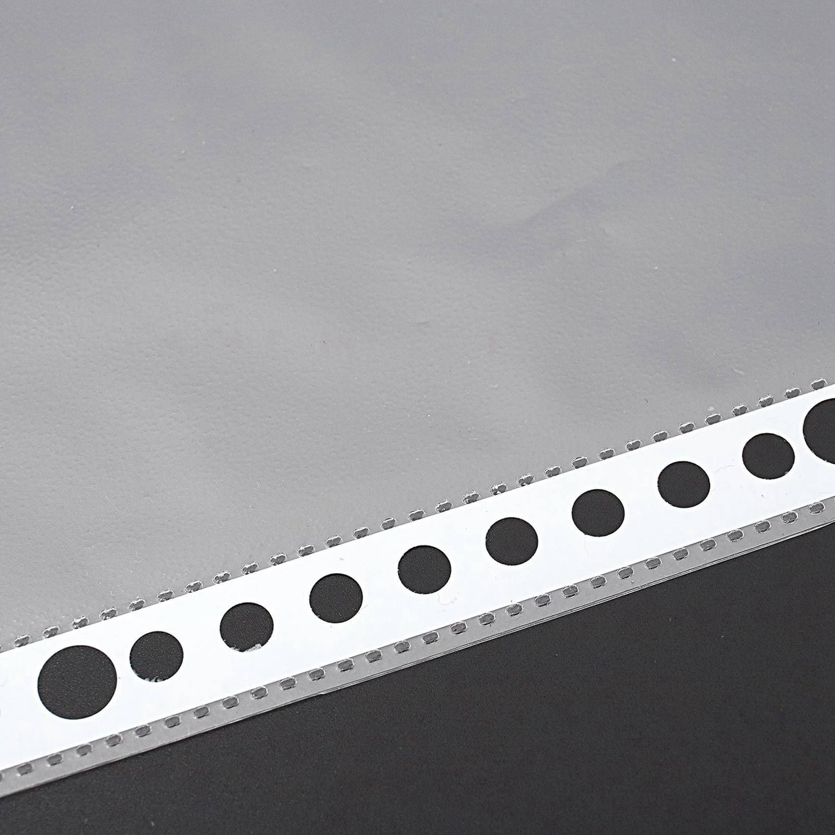Paquet de 600 Pochettes Perforées Transparentes A5 - Dossiers en Plastique Poly