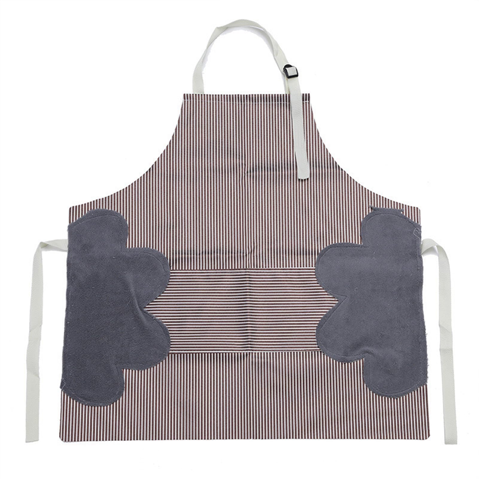 delantales de jardinería, delantal de trabajo, Paquete de 3 delantales de cocina, delantales de chef unisex con correa ajustable for el cuello for hombres y mujeres