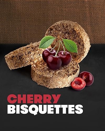 Miniatura 2 de Bradley Smoker Bisquetas para asar y barbacoa, mezcla de madera de cerezo, paquete de 120