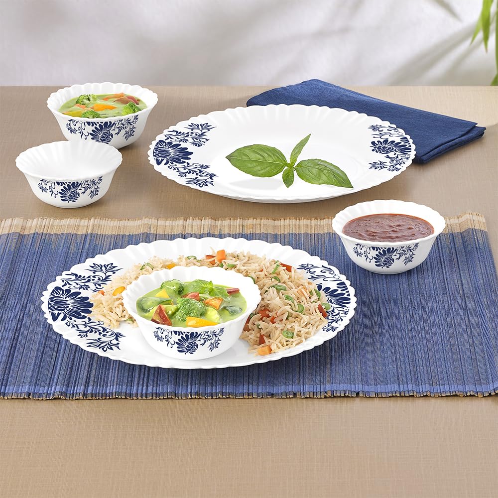Larah Dinner Set - 6 Piece Opalware, Bone-Ash Free -1 Larah Dinner Set - 6 Piece Opalware, Bone-Ash Free -1