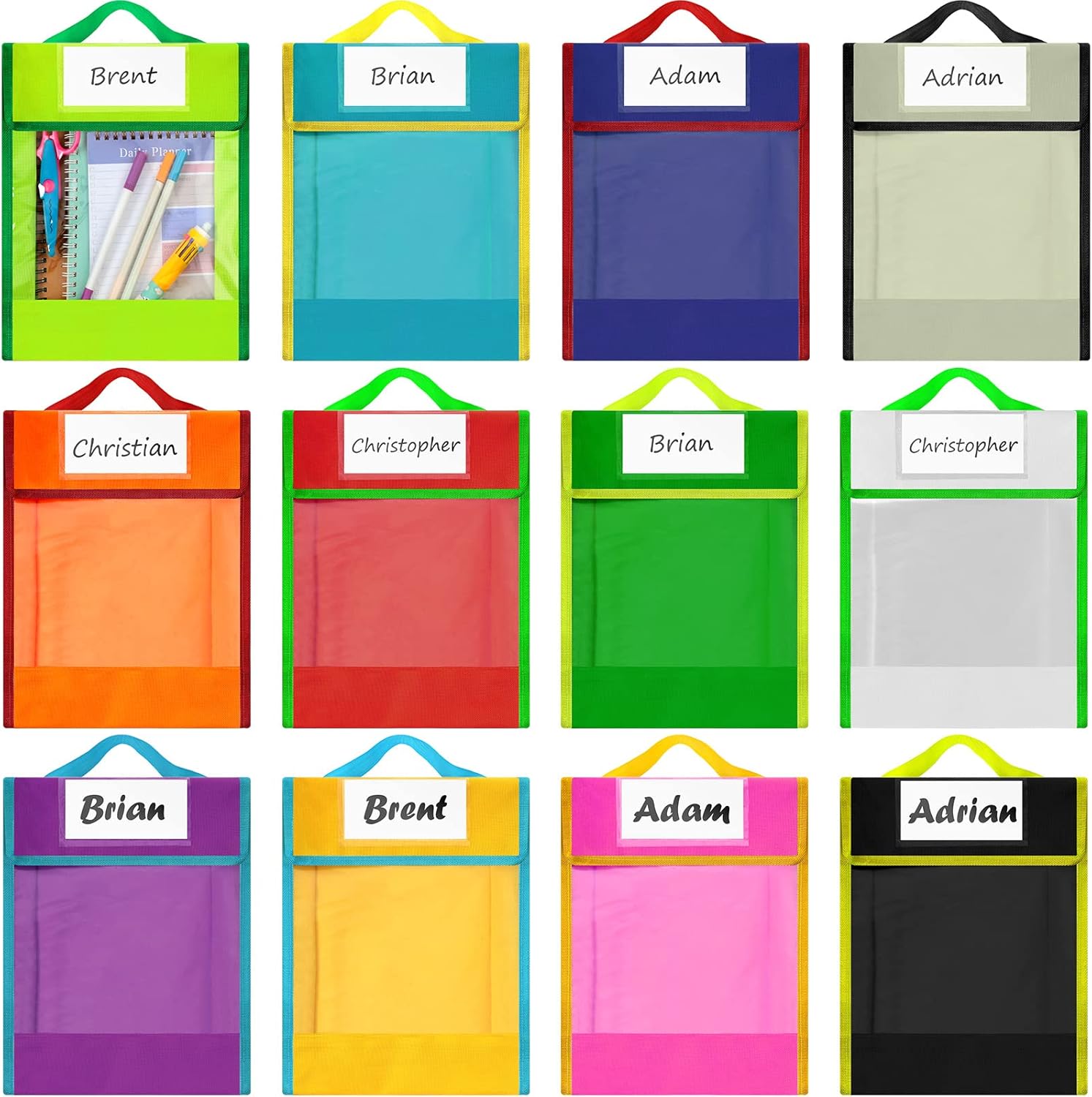 Berlune Book Pouches Bulk Clear Pocket Bags Reading Nigeria Ubuy