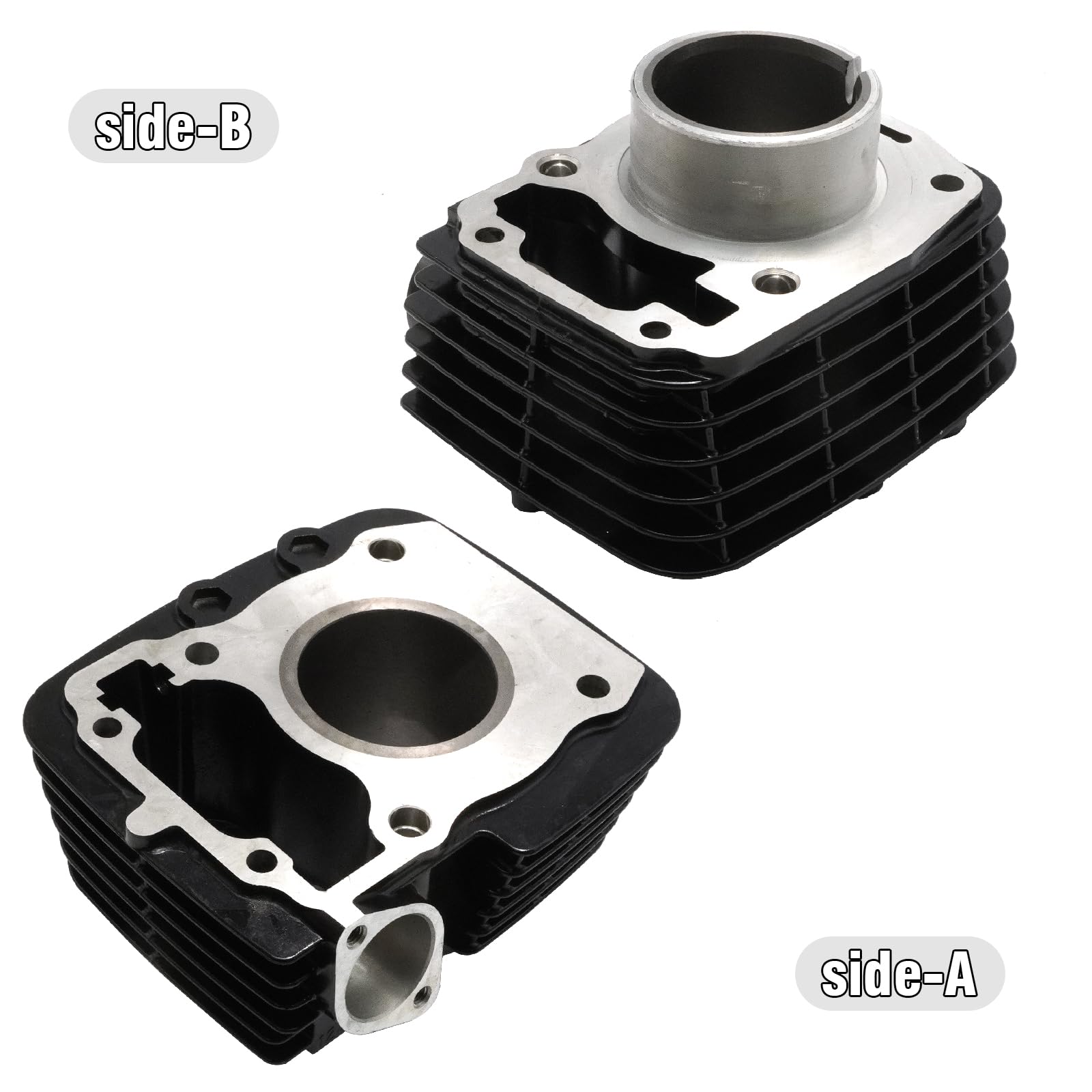 Juego de anillos de pistón de cilindro de 125 cc y 52,4 mm, repuesto para Honda CB125F GLR125 2014-2020