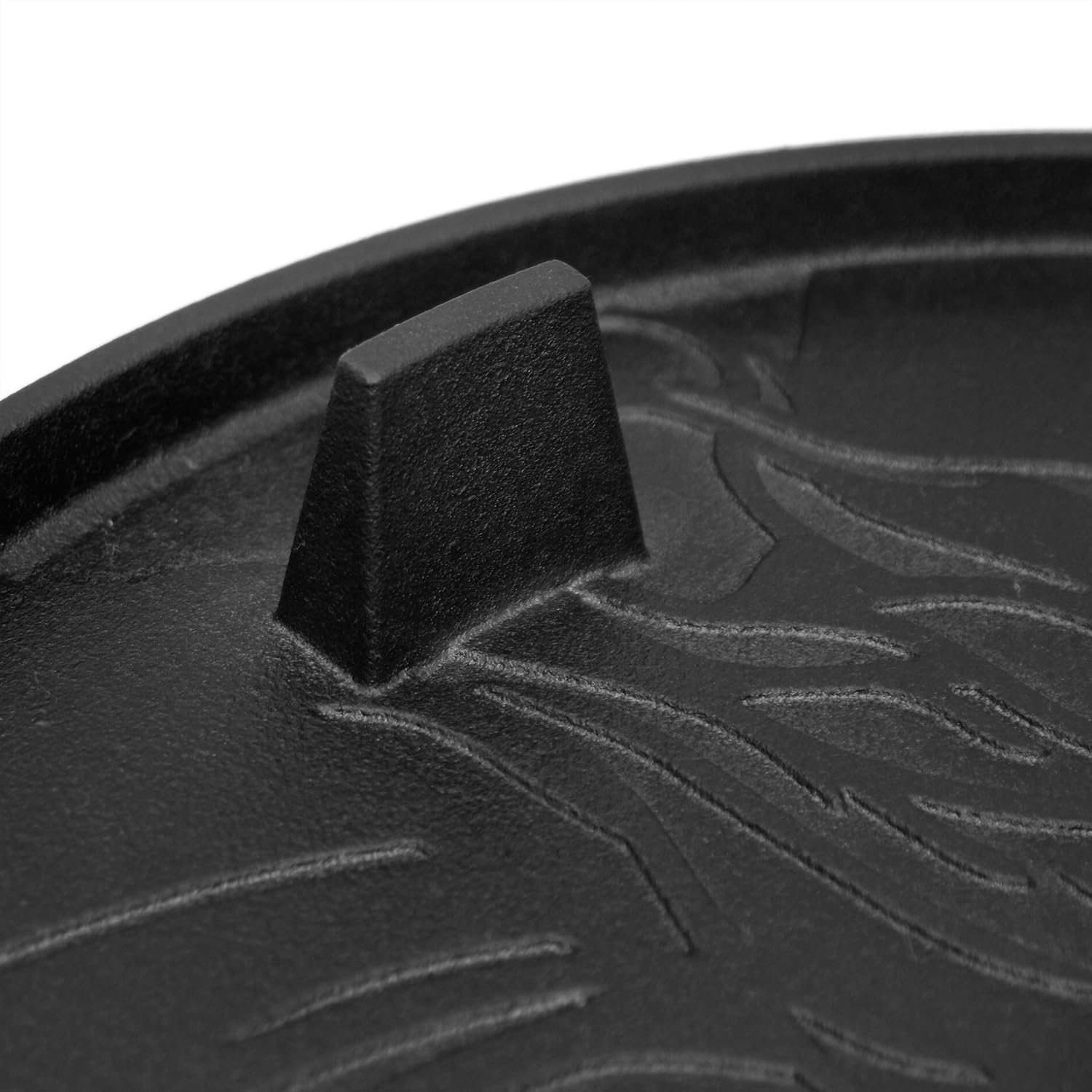 Dutch Oven Gusseisen 6,5 Liter mit Füßen – Schmortopf, Bräter mit Deckel für Grill, Lagerfeuer, BBQ – für Brotbacken, Schmoren, Braten und Kochen, ofen- und induktionsgeeignet
